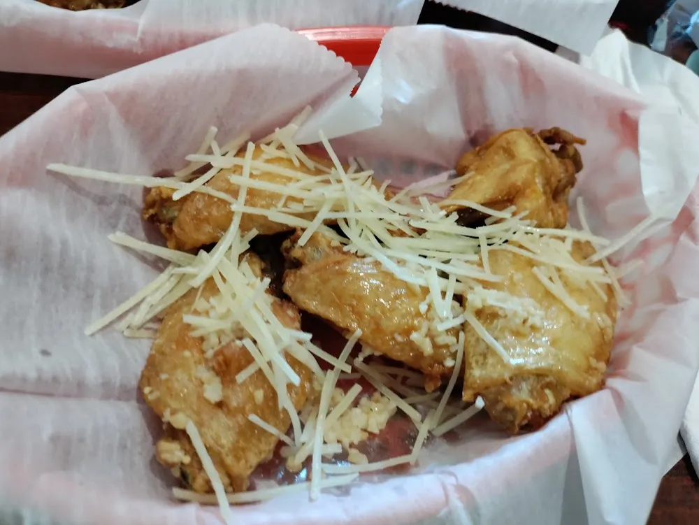 Garlic Parm Wings